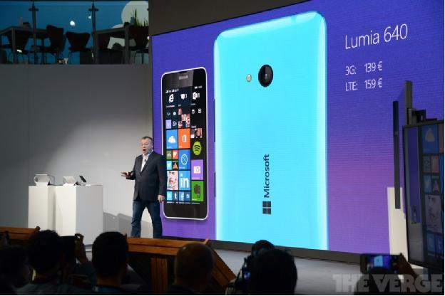 微软发布Lumia 640和640 XL 运行Win10系统