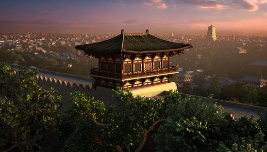 《大明宫传奇》重现大唐盛景 实景搭建霸气十足