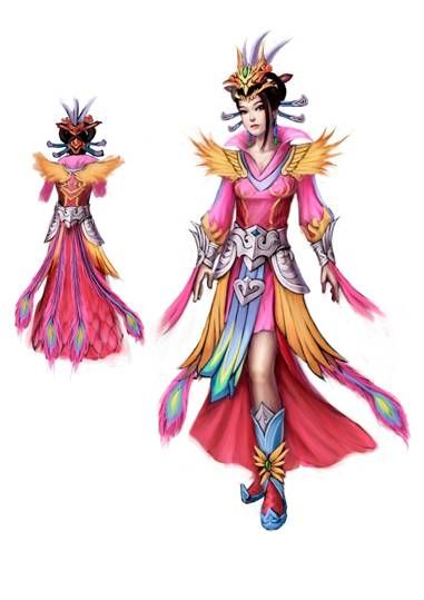 侠义道Ⅱ放神秘原画 现四大神兽套装