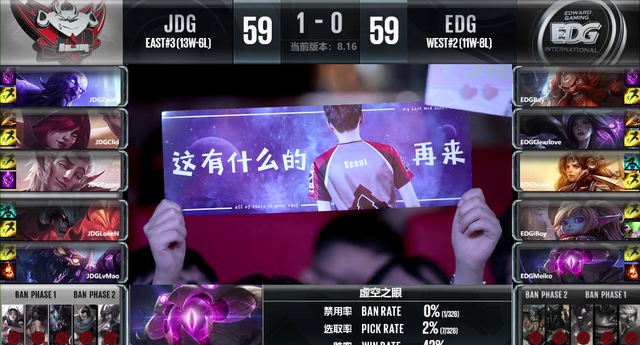 LPL综述:JDG3比1战胜EDG晋级四强