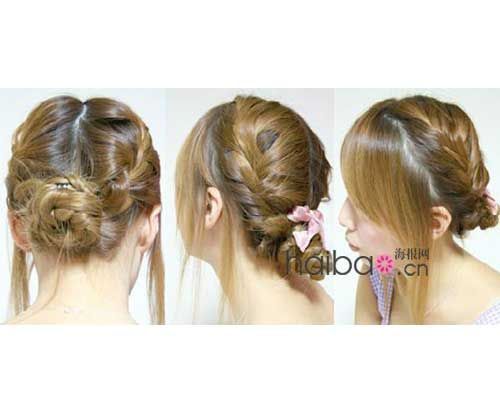 花样美发:波西米亚风情 夏日6步编发