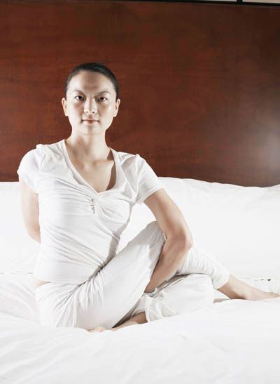 【已审】睡前瑜伽 10分钟打造气质女