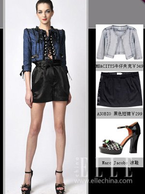 【已审】小薄衫妙搭迷你裙冷暖两相宜