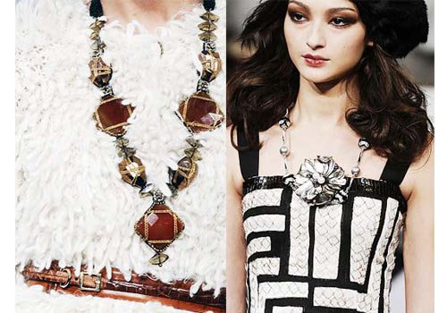 【已审】围嘴项链 华丽抢镜展露心机