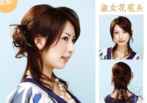 【已审】1根橡皮筋变化5款日系发型
