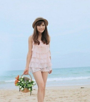 【已审】学日系女孩温柔浪漫荷叶边