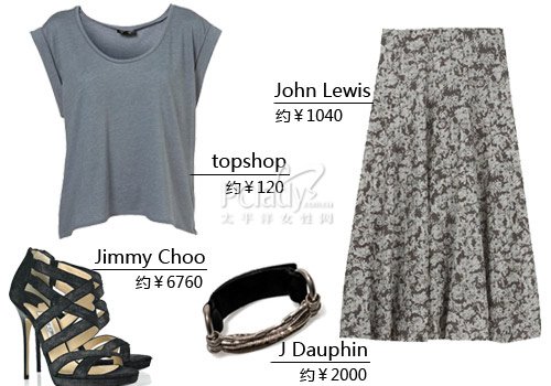 【已审】亮丽惹眼 初秋巧搭及踝长裙