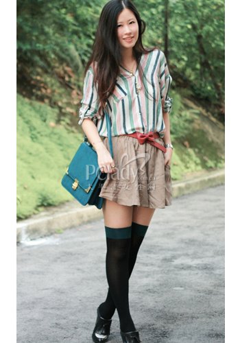 【已审】换季单品:时髦过膝长袜既保暖又美腿