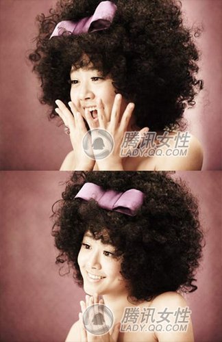 女星夸张爆炸头引领时尚潮流