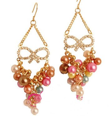 【已审】挂式耳环秀糖果女柔情魅力