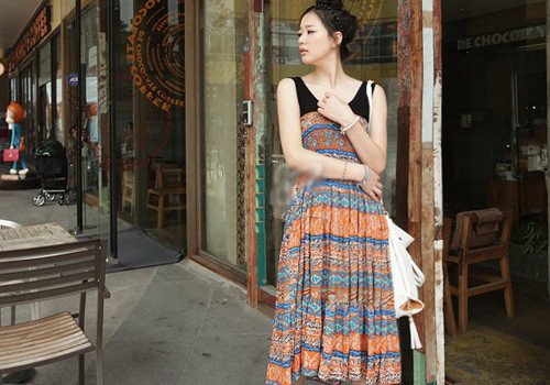 【已审】民族风连衣裙夏日火热抢眼