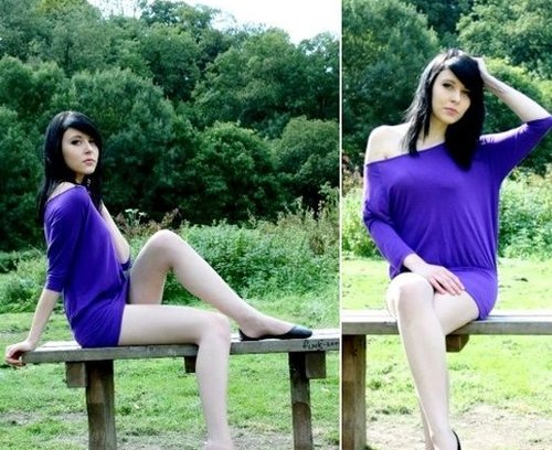 【已审】淑女疯狂的另类连衣裙