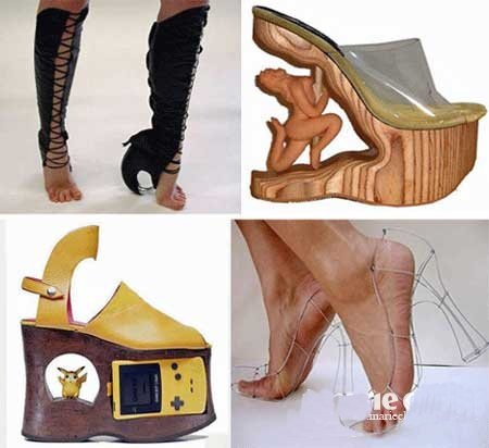 【已审】诡异创意鞋子打造视觉盛宴