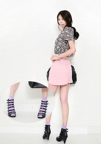 【已审】凉鞋+短袜 塑新派蜜糖甜心