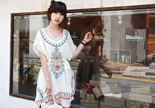 【已审】民族风连衣裙夏日火热抢眼