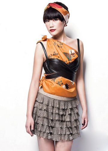 【已审】丝巾5种系法 时髦升级立显气质