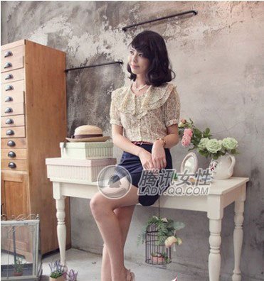 【已审】复古美女清纯装扮打造In潮流