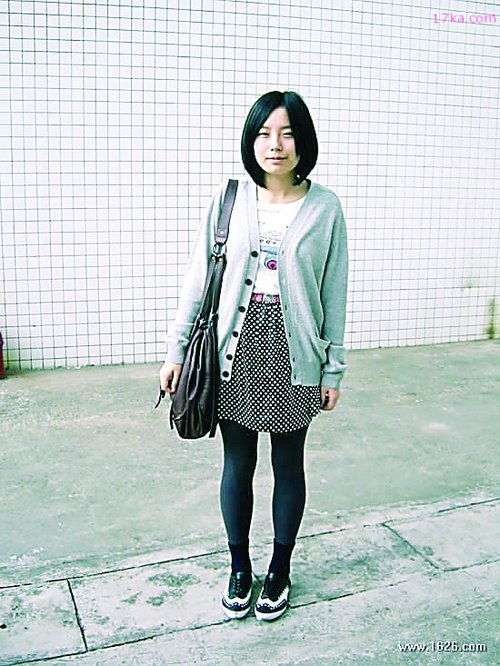 那些玩时尚的小朋友们!