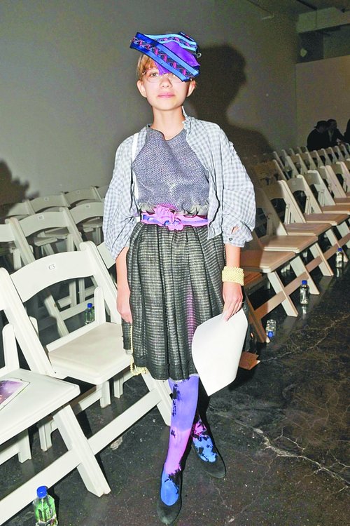 那些玩时尚的小朋友们!