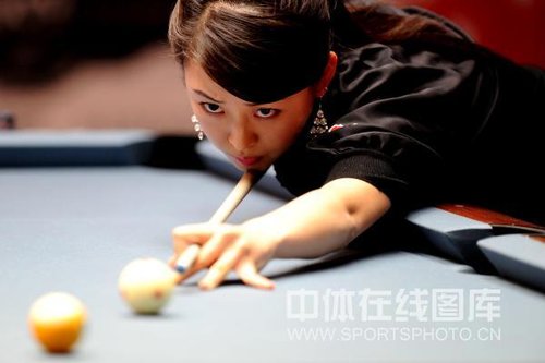 九球世锦赛金佳映遭淘汰 笑言“我挂了”(图)
