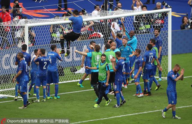 又零封!BBC力助意大利创纪录 追平德国神迹