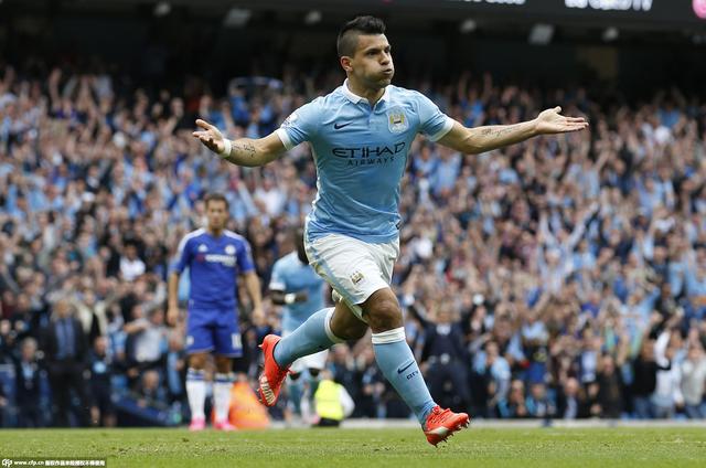 英超-曼城3-0切尔西取连胜 孔帕尼阿圭罗破门