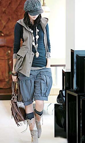 时髦的彩袜让你最耀眼