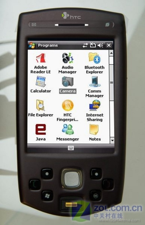 1G内存GPS导航指纹识别 HTC P6500发布