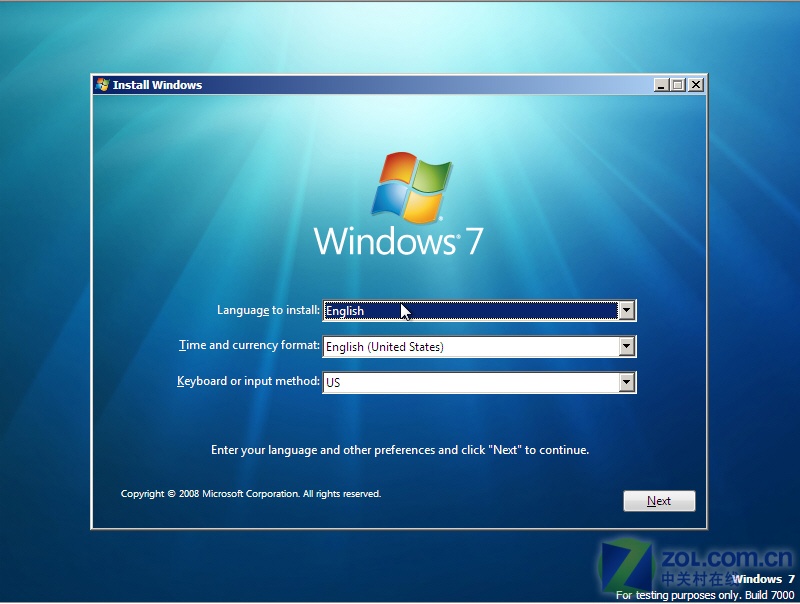 XP/Vista/Win7功能对比