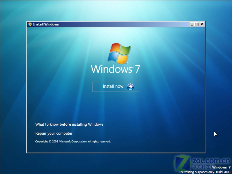 XP/Vista/Win7功能对比