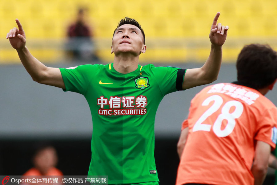 张稀哲传射索9戴帽 国安5-0拿下德比晋级