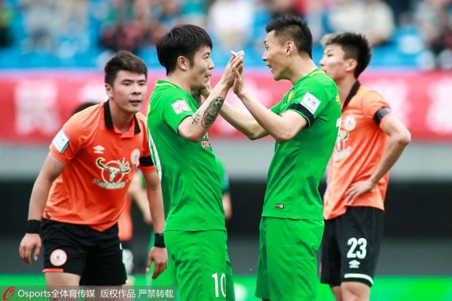 张稀哲传射索9戴帽 国安5-0拿下德比晋级
