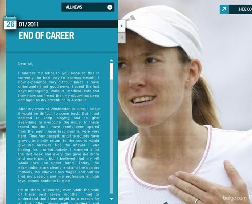 海宁宣布告别网坛 肘部旧伤复发导致第二次退役