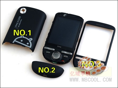 搭载WM6.5/支持换壳 高仿版HTC G4问世