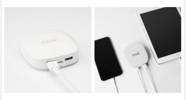 限时闪购超低价!现价$15.99 Lepow 乐泡 Moonstone 6000毫安 充电宝,象牙白