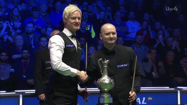 大奖赛罗伯逊狂轰五杆破百 10-8胜多特斩生涯第18冠