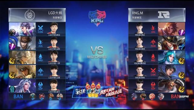 KPL春季赛:YTG、TES获胜,RNG.M破LGD大鹅连胜