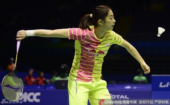 尤杯-王适娴2-1逆转马林 国羽获两连胜提前出线