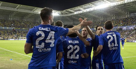 欧冠-科斯塔造红牌巴西双枪破门 切尔西4-0胜