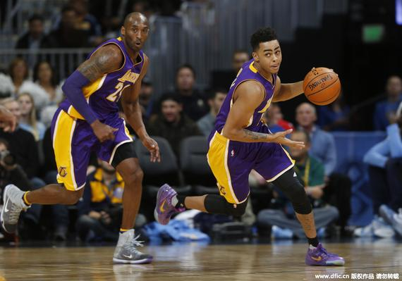 科比右肩酸痛无缘战勇士 榜眼喉咙肿痛亦缺席