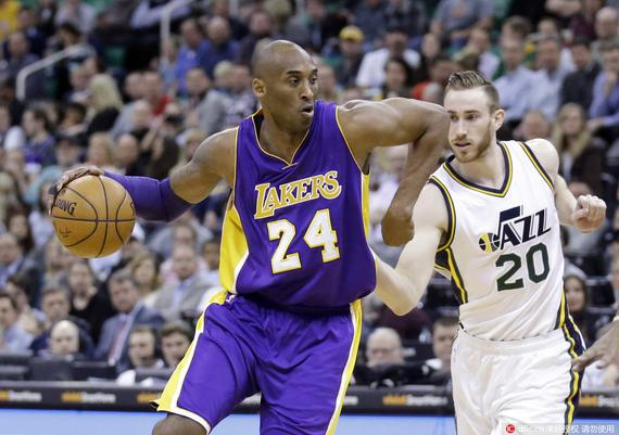 湖人75-123爵士 科比5分告别盐湖城