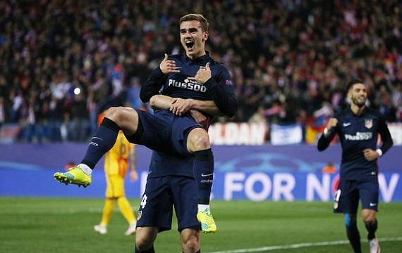 欧冠- 马竞2-0淘汰巴萨挺进四强