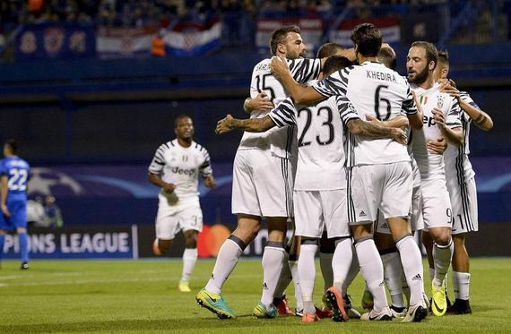 欧冠-伊瓜因迪巴拉破门皮亚尼奇传射 尤文4-0胜