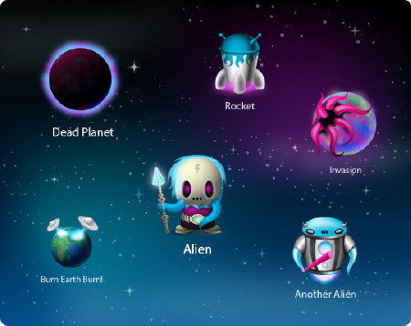 18套可爱的卡通图标下载