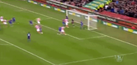 英超-曼联1-1平斯托克城 法尔考扳平飞翼伤退