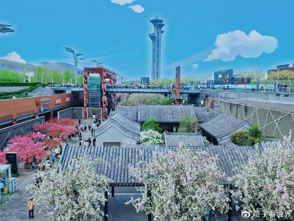 【转】遇到春日里最美地铁站