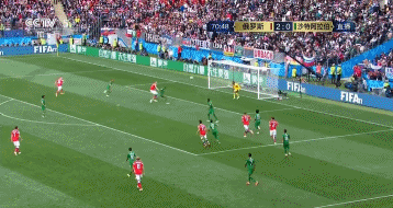 世界杯揭幕战-两替补进3球+世界波 俄罗斯5-0沙特