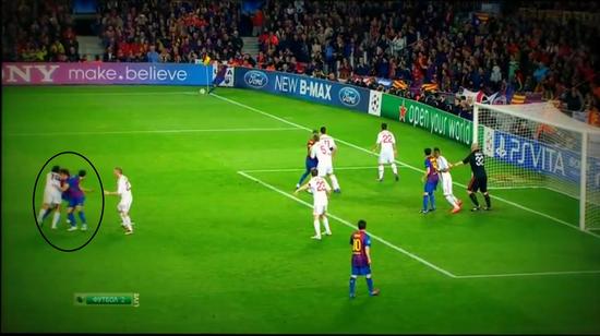 巴萨欧冠赛场10大争议判罚