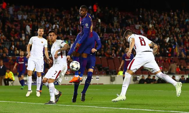 欧冠-苏亚雷斯破荒 巴萨笑纳两乌龙4-1轻取罗马