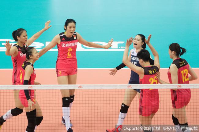 朱婷20分中国女排3-0复仇巴西 夺世联赛第三名
